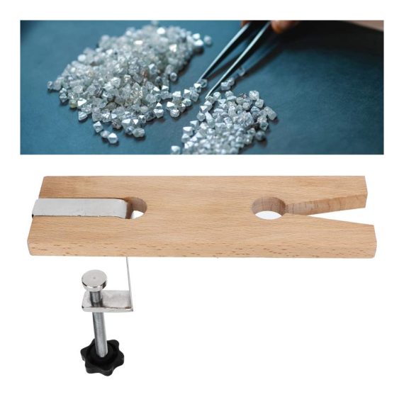 Premium Juwelier Schraubzwingen Set für Werkbank – V-Schlitz Clip-System für präzise Holz- und Schmuckarbeiten perfekt für Juweliere und Holzverarbeitungsbänke