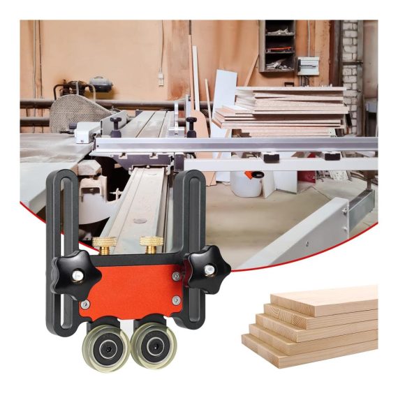 Präziser Bandsägen-Zubehör Feder-Lock-Bretter & Roller Feeder für Holzbearbeitungstische