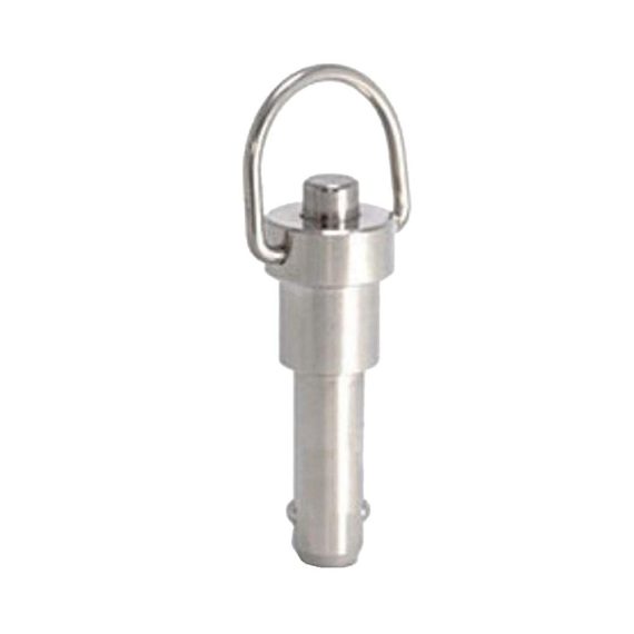 Edelstahl Kugelsperrbolzen Φ 6 mm - Hochfeste Steckbolzen mit rundem Kopf verschleißfest und 25 mm Länge