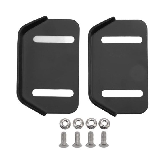 Schneefräsen-Gleitschuhe Set für MTD 784-5580 – 2 Stück Höhenverstellbare Gleitplatten Ersatz-Kit mit Hardware für Schneefräse-Werfer