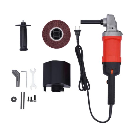 Bandschleifer 1400W 220V | Satiniermaschine für effektives Schleifen und Polieren | Walzenschleifgerät für Rostfreiheit | Ergonomische Zweihandbedienung für präzise Handhabung