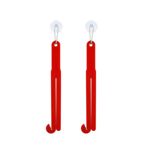 2er Set Lebensmittelbeutel-Slicer & Paketöffner aus Kunststoff – Tragbare Küchenwerkzeuge mit Kette Saugnapf & Quetscher-Funktion
