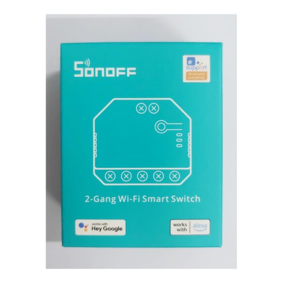 SONOFF DualR3 Wlan Rollladensteuerung - Smart Schalter für Garagentor mit Messfunktion 2Wege 2Gang Relais Modul 3 Arbeitsmodi Fernbedienung Licht- und Fensterlädensteuerung Alexa/Google Home/Siri Kompatibel