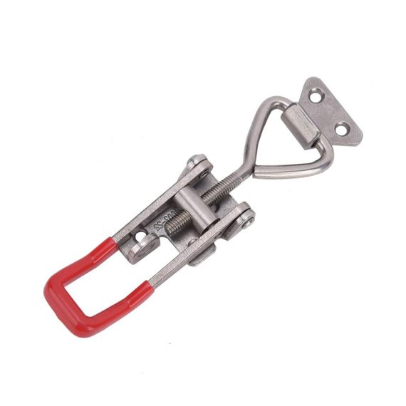 Edelstahl Kniehebelspanner - Verstellbarer Griff für schnelle sichere 250 kg Klemmung