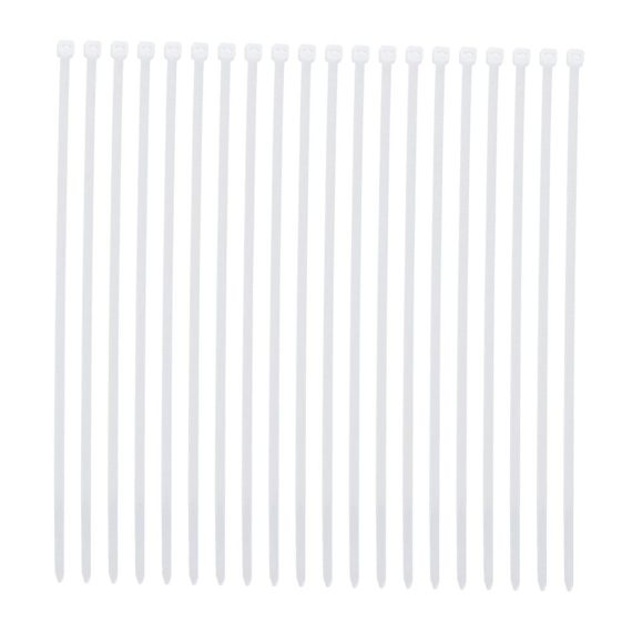 1000er Pack Nylon Kabelbinder - 8 Zoll Strapazierfähige Reißverschlussbänder für Werkstatt und Haushalt