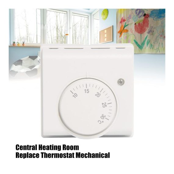 220V Wandthermostat für Raumtemperatursteuerung Klimaanlage & Fußbodenheizung 10-30℃ Thermostat