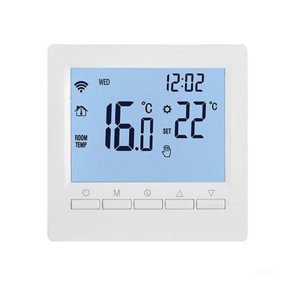 Programmierbarer Tuya Wifi LCD Smart Thermostat für elektrische Fußbodenheizung - Sprachsteuerung 16A