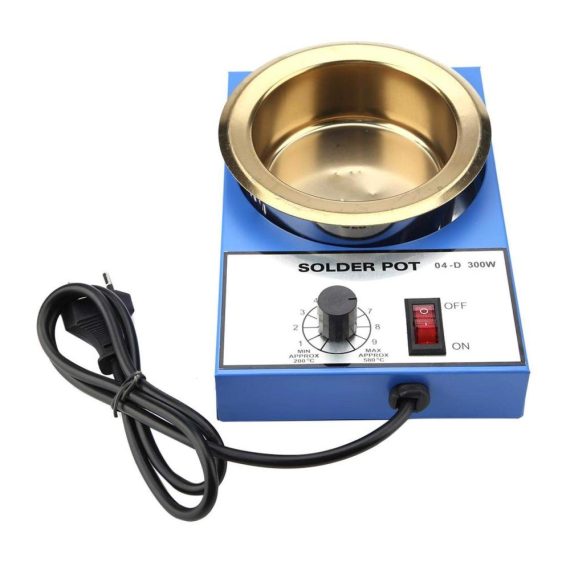 Löttopf 300W mit Entlötbad EU-Stecker 220V - Professioneller Löttiegel für präzises Löten 100mm Durchmesser