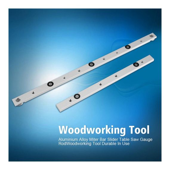 Gehrungsschiene 450mm Aluminiumlegierung für Tischkreissägen - Universale Führung und Anschlagschiene für präzise Holzbearbeitung