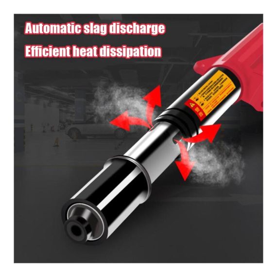 Tragbarer Handnieter für Decken- und Wandbefestigungen Nagler & Tacker mit Schalldämpfer 4-Zahnradnagler für Renovierung und Drahtschlitze - Handnagler Hardware Tool