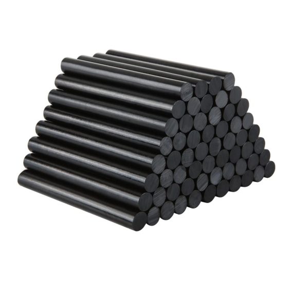Heißklebepatronen ASelected - 100 Stück Schwarz 11mm x 100mm Schmelzklebestifte für Heißklebepistole - DIY Handwerk Hochwertige Klebesticks