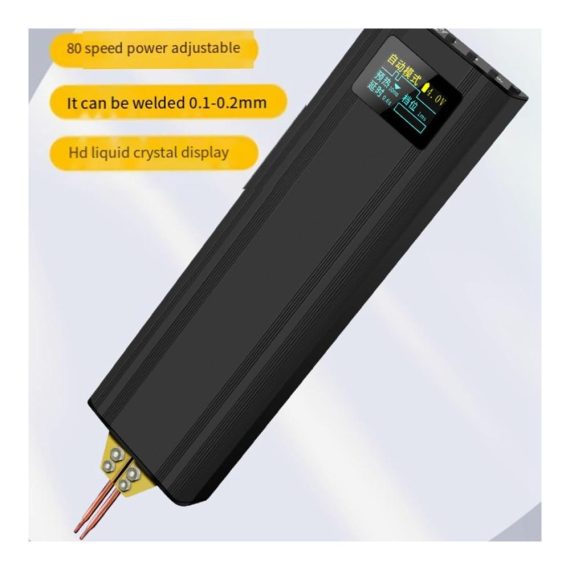 Mini Digitales Punktschweißgerät für 18650 Lithiumbatterie – Tragbare Handheld-Punktschweißmaschine mit Digitalanzeige für Ni- Ni-Cd