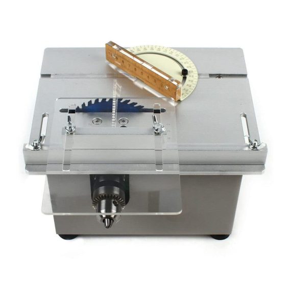 Tischkreissägen Mini Dekupiersäge 96W für präzise Holzbearbeitung Carving Machine mit tragbarer Kreissäge - ideal zum Schneiden Polieren Gravieren und Perforieren