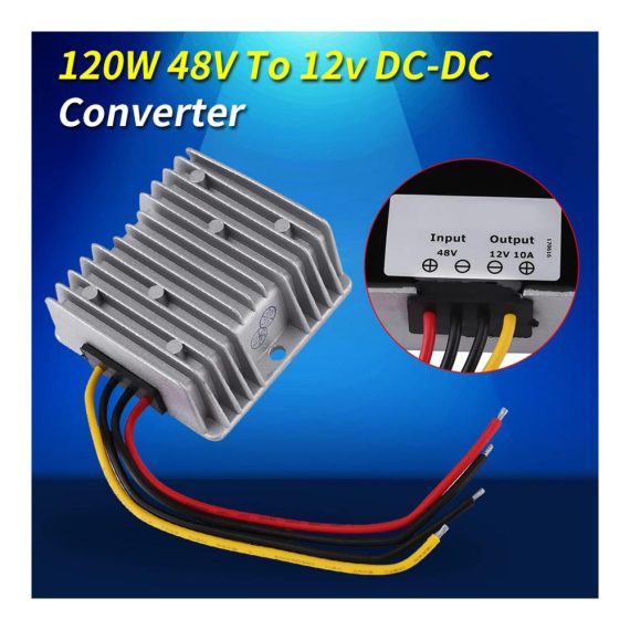 Spannungswandler DC12V 10A - Stabiler Strom für Elektromotoren Lautsprecher Auto & LKW | DC-DC Konstantstromregler & Spannungsstabilisator
