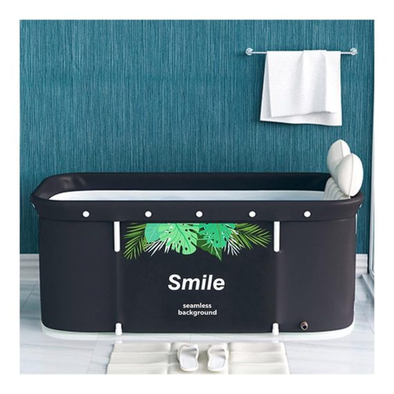 Faltbare Badewanne ohne Belüftung für entspannende Badeerlebnisse – Kinder-Wasserbadewanne mit Isolierbezug für Hotels & Ferienwohnungen