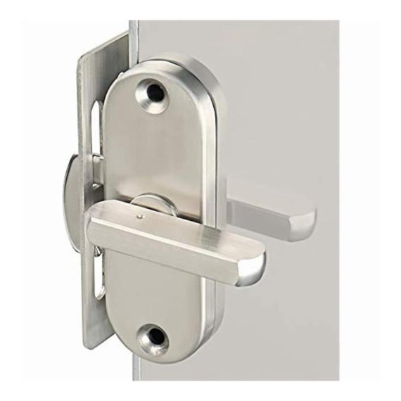 Edelstahl Türschloss für Aluminium Fenster & Türen - Robuster Riegel & Bolzen Haushaltsverschluss (1 Stück