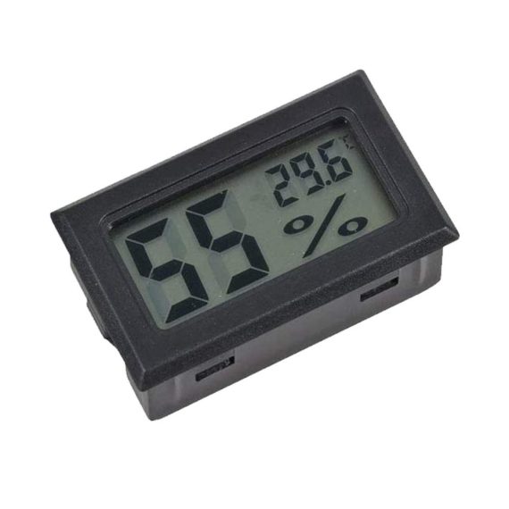 LCD-Digital Mini Thermometer - 3er Set Feuchtigkeitsmessgeräte für Pflanzenanbau und Geflügelschlüpfen