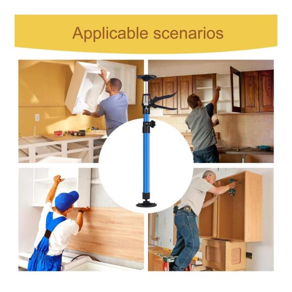Teleskopischer Rahmen- & Bandspanner Vielseitiges Third-Hand-Tool für Trockenbau Range Hoods & Ratcheting Cargo