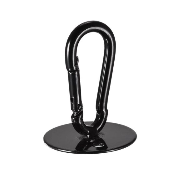 YOKIVE 3er-Set Schraubhaken Schwarz 1.6x2.1 - Praktische Deckenhänger für Büro und Zuhause - Ideal zum Aufhängen von Pflanzen und anderen Gegenständen