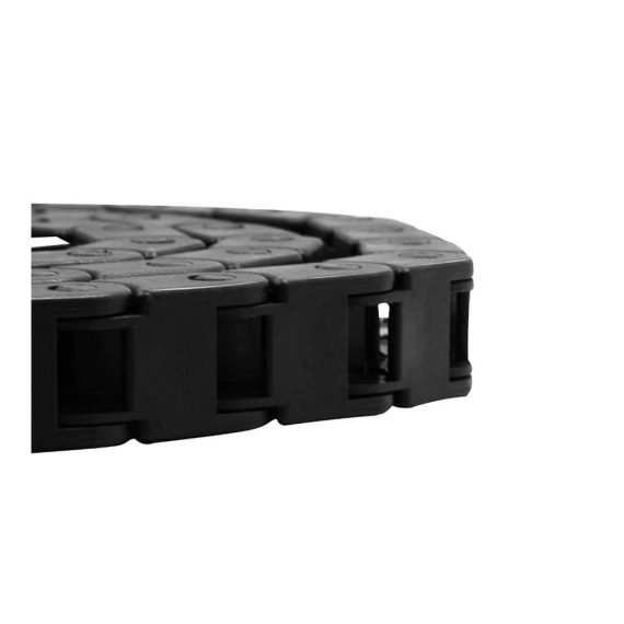 Energiekette 2 Stück - Kunststoff Übertragungsschleppkette 7x15mm für CNC Router Kettenschlösser Kabelschleuderkette mit Drahtträger und Endanschlüssen - Ideal für präzise Werkzeugmaschinen