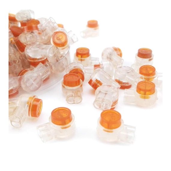 200er Pack UY Stecker Anschlussklemmen & Kits - Wasserdichte Kabelverbinder mit Dichtungsgel und Fettfüllung