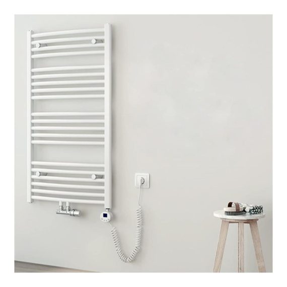 Heizkörper Heizstab - Elektronischer Temperaturregler Thermostat Timing-Funktion - Weiß 900 Watt