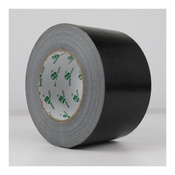 Panzertape BOMEI PACK – Extra starkes wasserdichtes Reparaturband (Schwarz 50 m x 150 mm) für Innen & Außen | Hochklebendes Klebeband mit starker Klebkraft