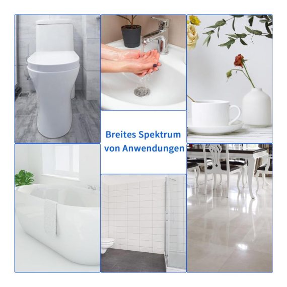 Wasserdichtes Fugenmörtel 200g Fliesenreparaturset - Emaille Reparatur Kit für Keramik Kratzer Löcher Risse - Auslaufsicher und perfekt zur Badewannenriss-Auffrischung