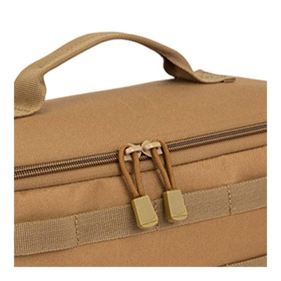 Khaki Werkzeugtasche Organizer - Vielseitige Aufbewahrung für BBQ Camping & Haushalt