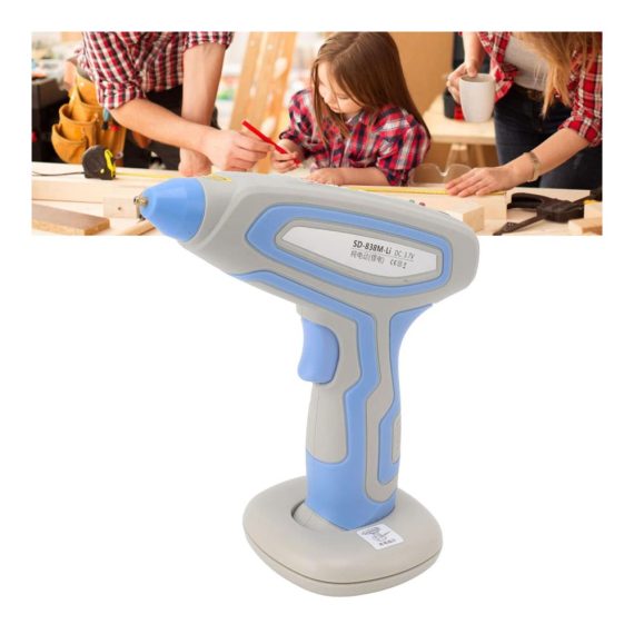 Wiederaufladbares Mini-USB-Heißklebewerkzeug mit Anti-Verbrühungsdüse - Ideal für Handwerk Heimwerker Kunst und Reparaturen - Präzise Klebepistole für kreative Projekte