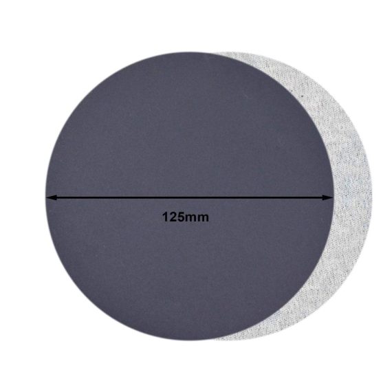 Exzenterschleifer Schleifpapier Set 125mm 60 Stück mit Klettverschluss - Nass und Trocken Wasserschleifscheiben Körnung 320/600/800/1200/1500/2000 für Auto Metall und Holz