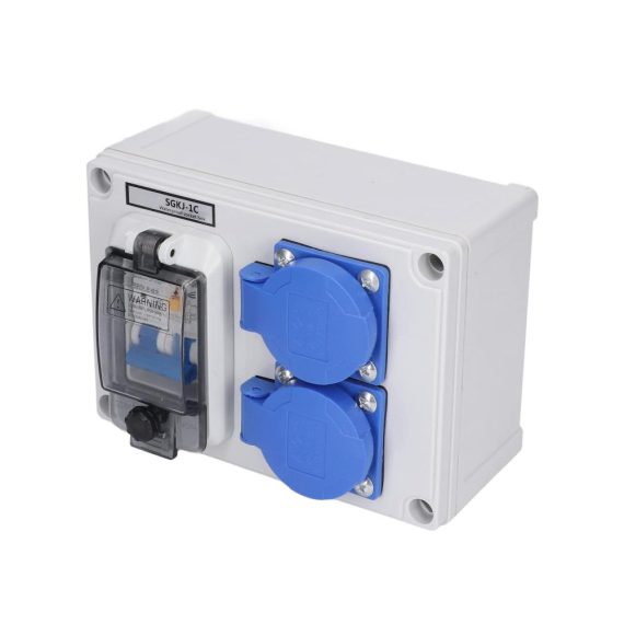 Wasserdichte Steckschlüsseleinsätze mit 230V 40A 1P N RCD für den Innen- und Außenbereich