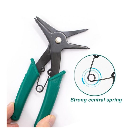 2-in-1 Sicherungsringzangen-Set Interne & Externe Sprengringzange für 10-40 mm Durchmesser