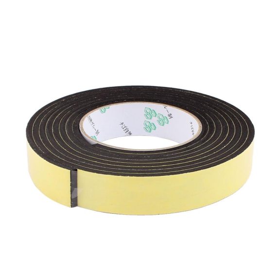 Selbstklebende Reparaturbänder Gummiband Schaumstoff-Dichtungsstreifen 5er Set 25cm Breite 3m Länge 4mm Dicke – Ideale Dichtungsstreifen für vielseitige Anwendungen