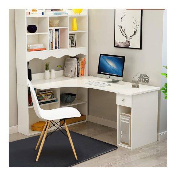 Bodenschutzmatte 120x90cm - Rutschfeste Bürostuhlunterlage für Laminat Parkett Fliesen - Kratzschutz für Hartböden - Atmungsaktiv und Atoxisch