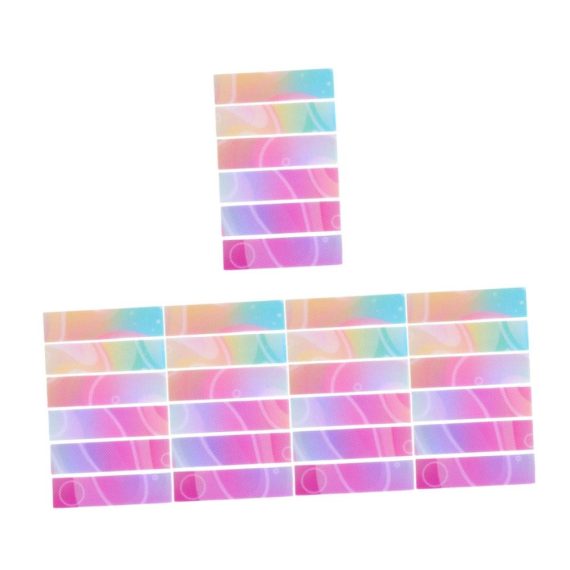 Doppelseitige Klebebänder 30 Blatt - Sensorisches Klebeband-Set für Erwachsene Bunte Dekor Aufkleber Druckentlastung Werkzeug Anti-Stress Dekorieren Unruhigheitsbewältigung