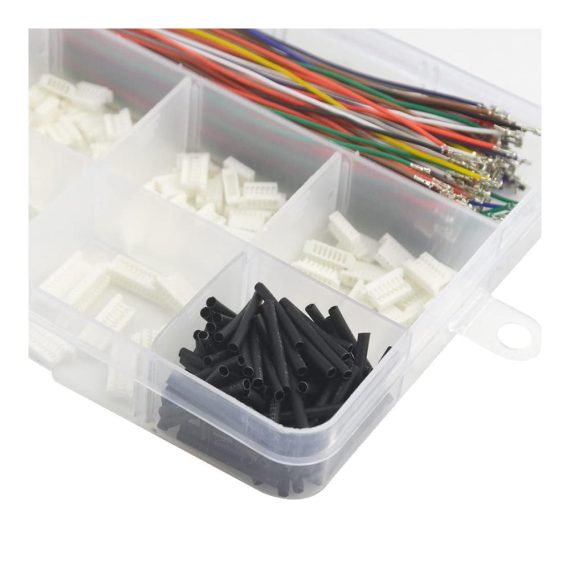 160-teiliges SH 1 mm Anschlussklemmen & Kits Set inklusive 200 vorgecrimpter 15 cm Kabel mit JST PH-Kompatibilität - Ideal für Hausverdrahtung (2/3/4/5/6/7/8/9/10/12-polig