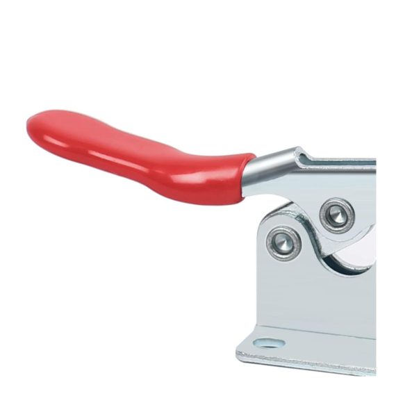 10 Stück Kniehebelspanner GH-201-B für Maschinenbedienung Holzbearbeitung Schweißen und Elektronikmontage - Horizontaler Schnellspanner mit 90KG/200Lbs Fassungsvermögen