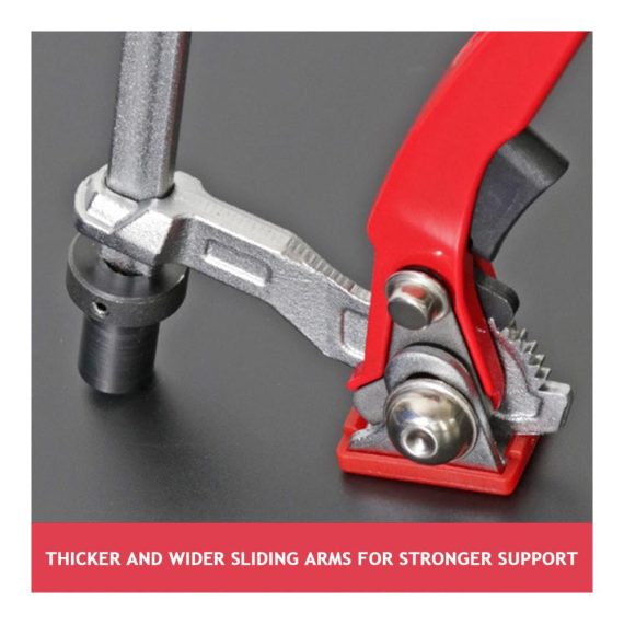 Holzzwingen Set mit Schnellspannzwinge Verstellbaren Spannelementen und Aluminiumlegierung für Werkbank - Leichte Hebelzwinge für Holzschnitzen Fräsen und Schleifen (Durchmesser der Basis 20 mm
