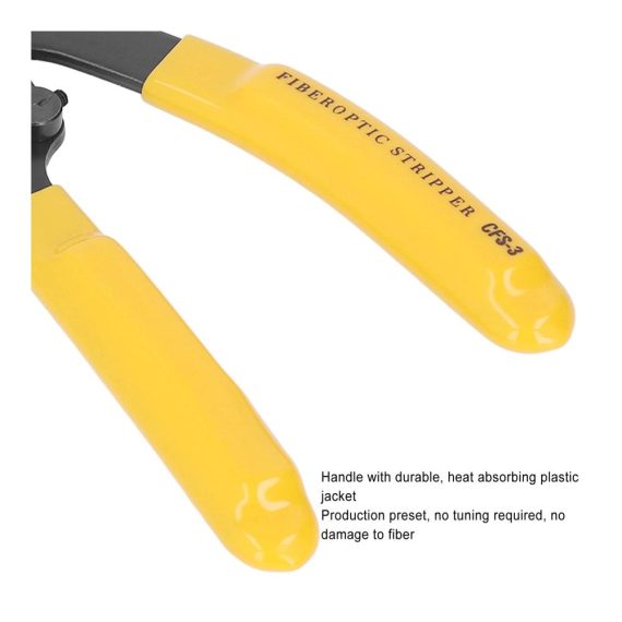 3-in-1 Abisolierzange Automatische Rückstellung Drahtschneider & Crimper - Perfekt für Glasfaser & Drahtabisolierung