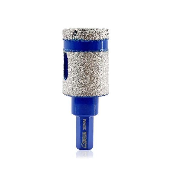 Diamant-Fliesenbohrer 25mm Dreikant-Schaft für präzises Bohren von Keramik Glas und Granit – Profi-Bits für Fase Shaping und Schleifen von Fliesen