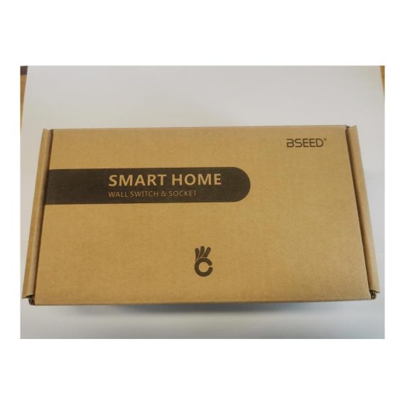 Smart WiFi Rollladenschalter mit Doppel-Touch Alexa & Google Home kompatibel Glasdesign 1-Fach 1-Weg Neutralstrom erforderlich Wandlichtschalter für Smart Home 157 * 86 Weiß
