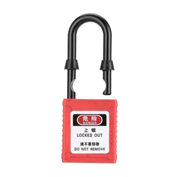 Sicherheitsvorhängeschloss mit Schlüssel – Staubdichtes Insolation Lock für Lockout-Tagout inklusive Beam Safety Lockout-Funktion