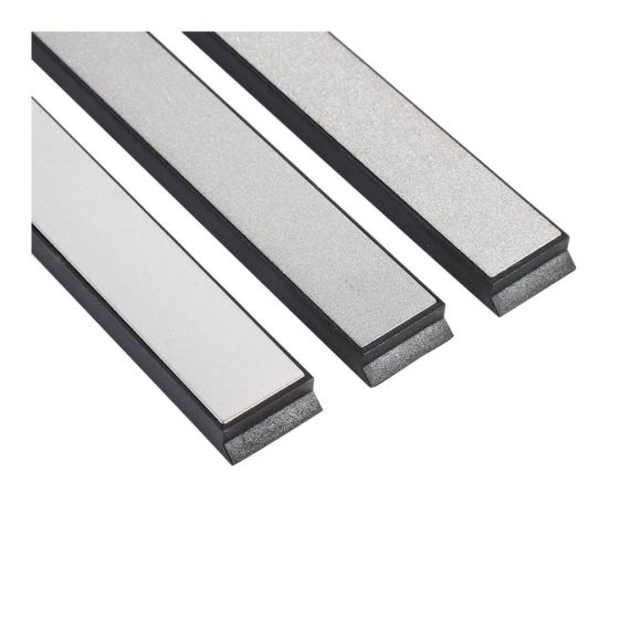 Diamant Wetzstein-Set 240/600/1000 für präzises Messerschärfen in Küche und Handwerk