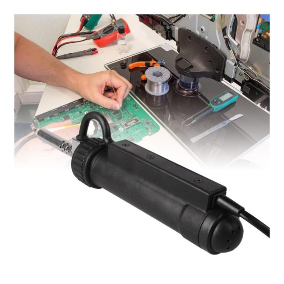 Entlötpumpen Set Elektronische Lötabsaugung mit Tragbarer Elektromagnet Lötpistole - Effizientes Entlöten mit Elektrischer Entlötpumpe und Vakuum-Lötsauge