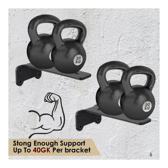 6er-Set Industrial Metal L Bracket - Schwebende Regalträger (6 Zoll) Strapazierfähige & Stabile Wandhalterungen für Küche Studie Bad - Schwerlast Regalstützen für Bücherregale