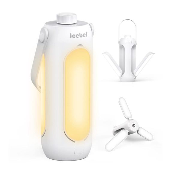 Campinglampe LED - Faltbare Laterne mit 10000mAh Notstrombank 720 Lumen 5 Lichtmodi Aufladbar - Perfekte Campingleuchte für Zelt Wandern Notfälle und Angeln