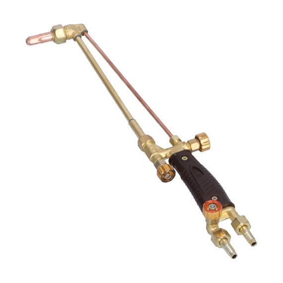 Gasschweißgerät-Set mit Schweißbrenner Schneidbrenner Ergonomie-Design und Schussabsaugung - Ideal für Sauerstoff Acetylen Propan und Erdgase