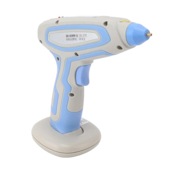 Wiederaufladbares Mini-USB-Heißklebewerkzeug mit Anti-Verbrühungsdüse - Ideal für Handwerk Heimwerker Kunst und Reparaturen - Präzise Klebepistole für kreative Projekte
