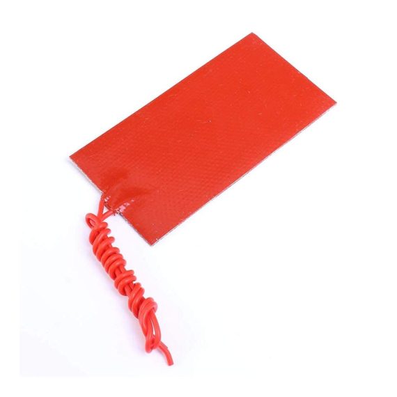 Silikonheizmatten-Set 4 Flexible 12V Heizmatten 15W Max 200°C 50x100mm - Konstante Temperatur für vielseitige Anwendungen